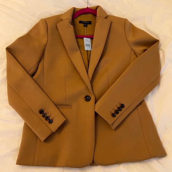 New Ann Taylor the Petite Hutton Blazer Double Knit size 4P - Picture 2 of 8